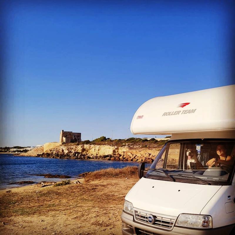 Guardo il mondo da un…&nbsp;camper!